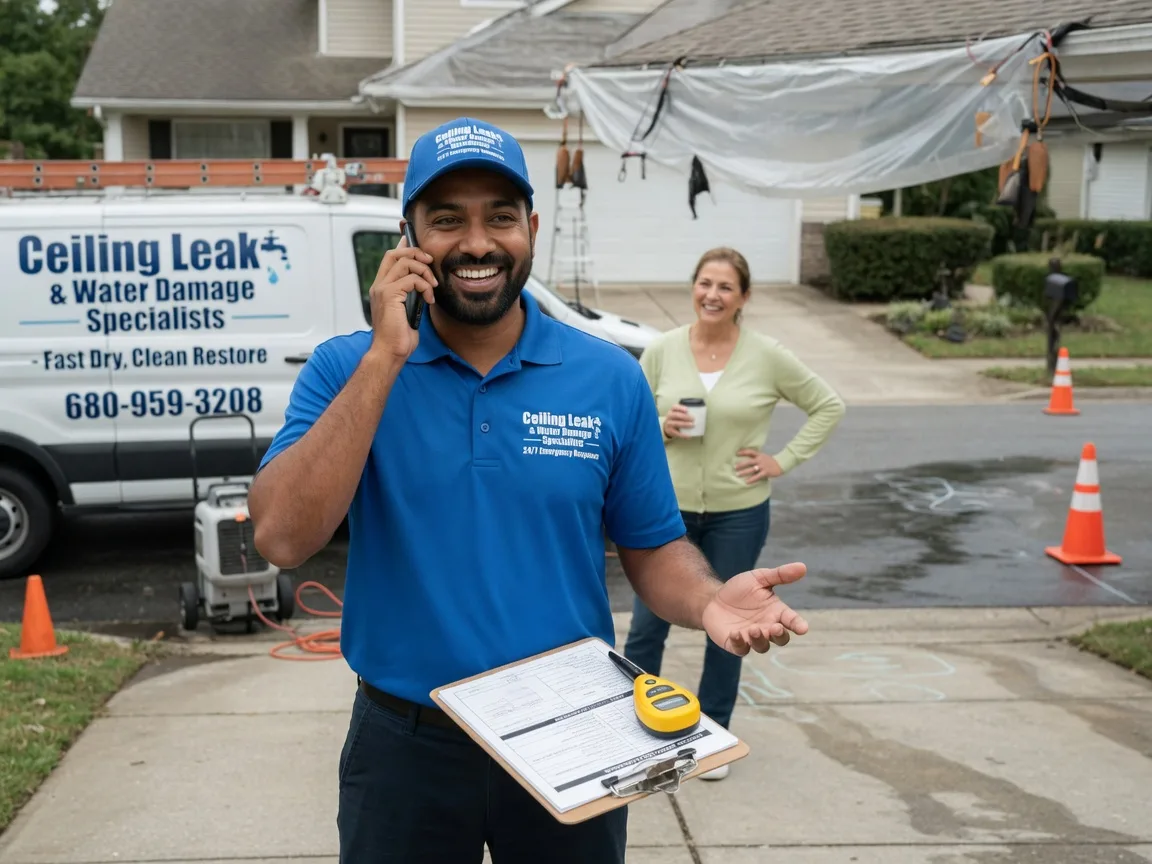 Ceiling Leak Cleanup Honea Path, SC FAQs